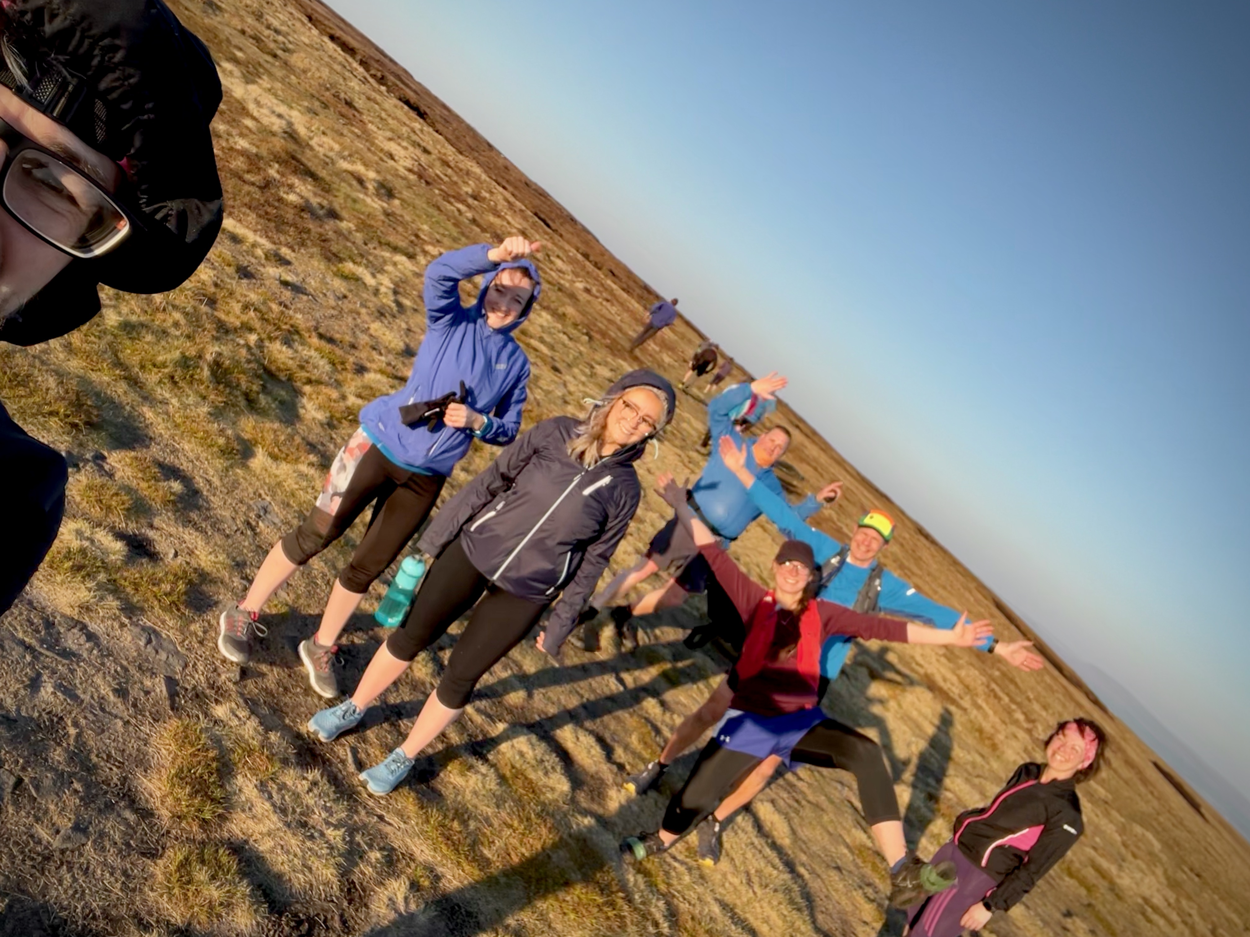 Bowland Fell Runners at Paddy's Pole.